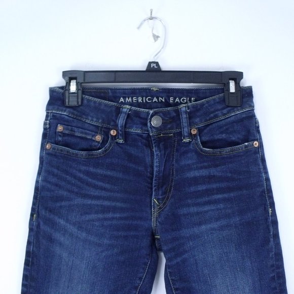 American Eagle Next Level Flex Slim Straight Jeans 26X28 - Picture 2 of 8